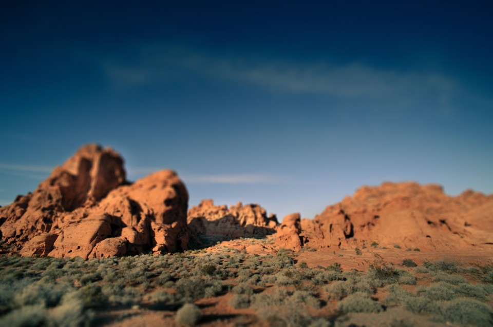 Valley of fire landscape photograph