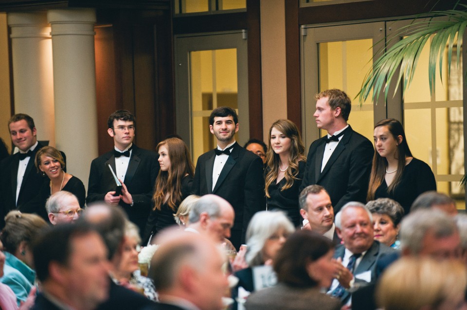 Well dressed students at Belmont Ceremony 2012 | Nashville Event Photography