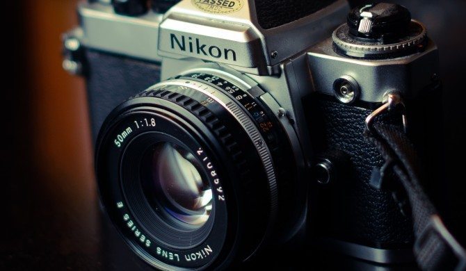 Nikon FE 50mm 1.8 Vintage Metal Camera
