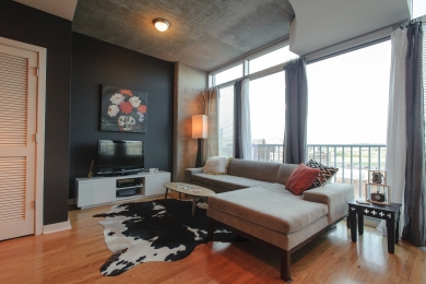 Nashville Tennessee Real Estate Photography | Downtown Nashville Condo