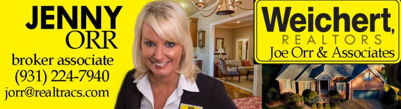 Jenny Orr | Associate Broker Weichert Realtors Tullahoma TN