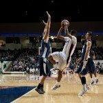 Belmont Basketball Player jumps up for the shot in Tennessee