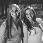 two friends smiling together outside in Tennessee