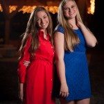 two girls smiling outside in Tennessee