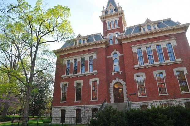 Building entrance on Vanderbilt University Campus