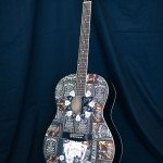 custom jack daniels guitar instrument