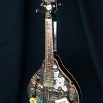 custom jack daniels mandolin instrument