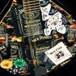 custom jack daniels mandolin instrument