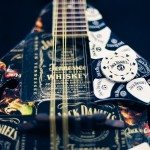 custom jack daniels mandolin instrument