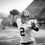 quarterback drops back for to pass in Tennessee