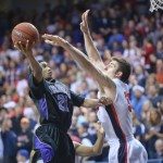 Trevecca basketball player goes for the points in Tennessee